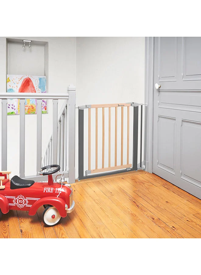 Badabulle Safe And Lock Wood Metal Safety Gate