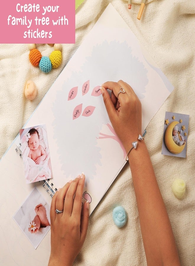 Doodle Baby Journal Set to Record Your Little One's Journey from Birth to Age 5 | Record Baby's Birth Story | Store Memories | Storage for photos and Documents (Growing Adventures) - Image 5