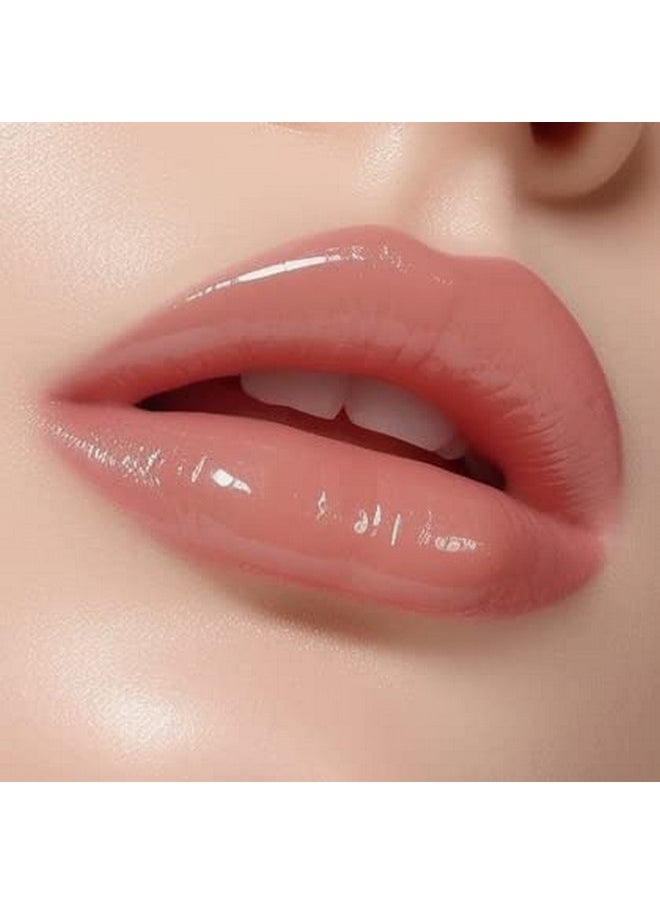 READY TO SHINE - Fabulous Hydrating Lip Glow Oil/Lip Gloss Clean Beauty103 Nude Red Nourishing Lightweight Natural Look Enhances And Deeply Protects Lips Cruelty Free 0.14Fl/Oz.(103 Bemine) - Image 1