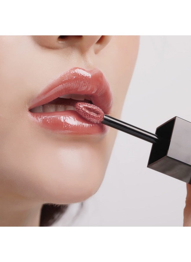 READY TO SHINE - Fabulous Hydrating Lip Glow Oil/Lip Gloss Clean Beauty103 Nude Red Nourishing Lightweight Natural Look Enhances And Deeply Protects Lips Cruelty Free 0.14Fl/Oz.(103 Bemine) - Image 1