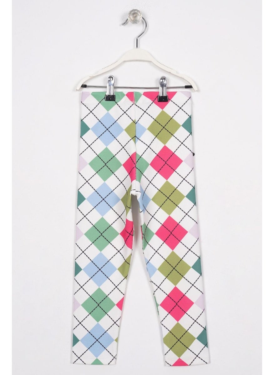 WEWE 524004 Girl 3-7 Years Old Patterned Tights  - Image 2