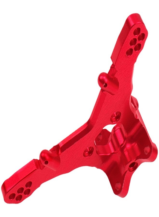 Vgoohobby Metal Front & Rear Shock Tower RC Shocks Damper Mount Set Compatible with Losi 1/18 Mini-T 2.0 2WD Stadium RC Truck Hop-Up Parts (Red) - Image 5