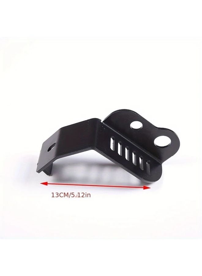 شاصة هوائي للباب الخلفي من الفولاذ الكربوني الأسود لتويوتا اف جي كروزر 2007-2021 تركيب عالمي - Image 3