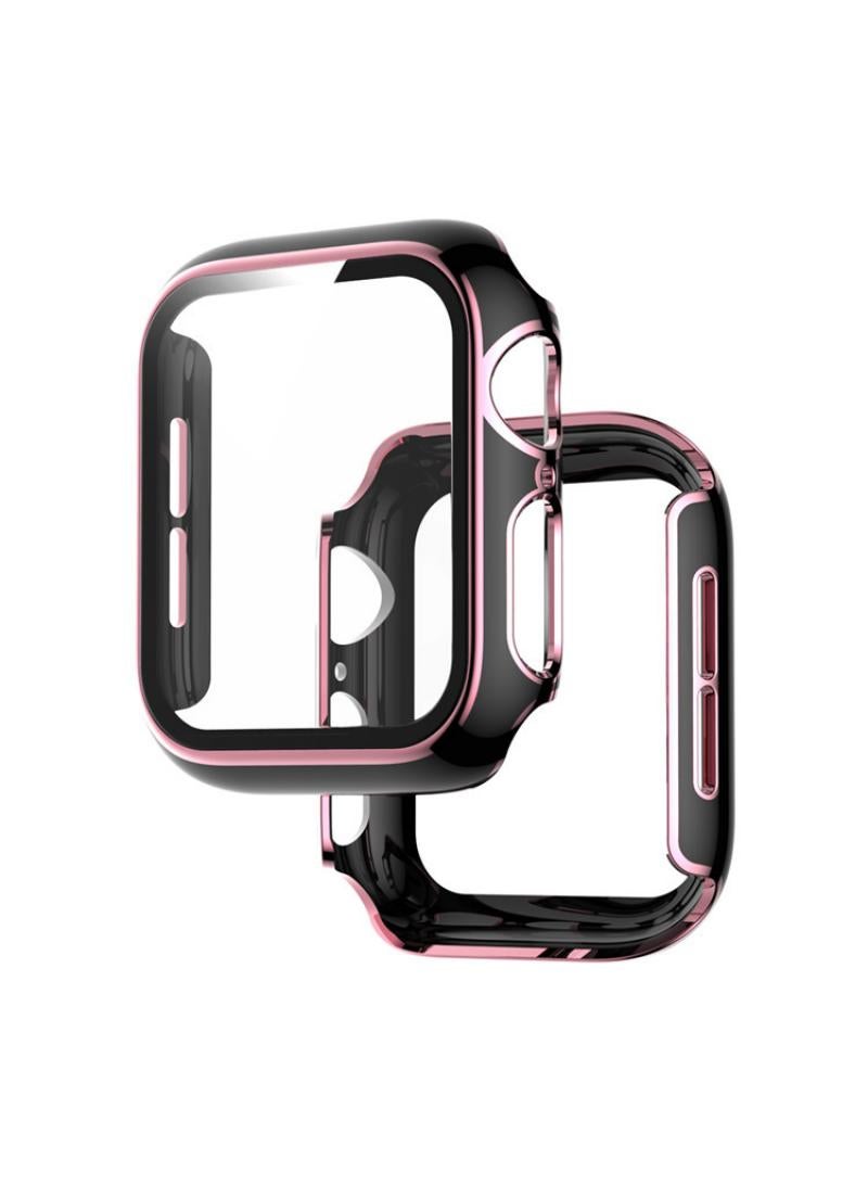 Y&D 2Piece Suitable For AppleWatch1/2/3 38mm universal Watch Tempered Film Integrated Protective Case - Image 1