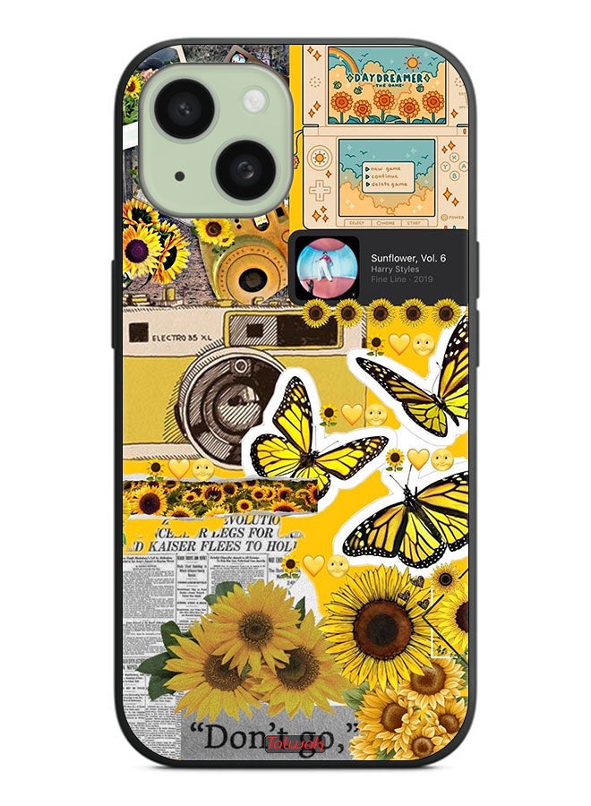Tolwak Apple iPhone 15 Plus Protective Case Cover Quotes And Stickers - Image 2