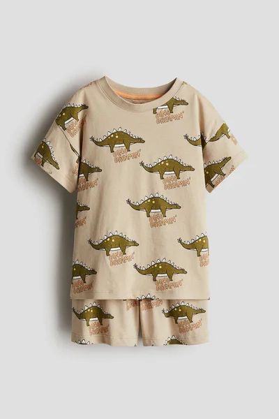 اتش اند ام Printed jersey pyjamas