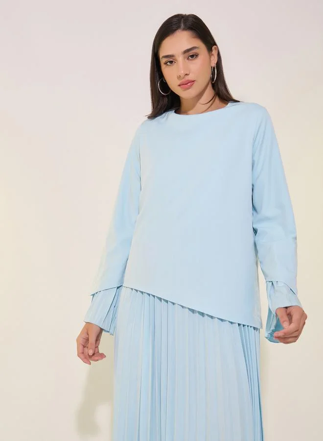 Take Two Pleated Maxi Dress