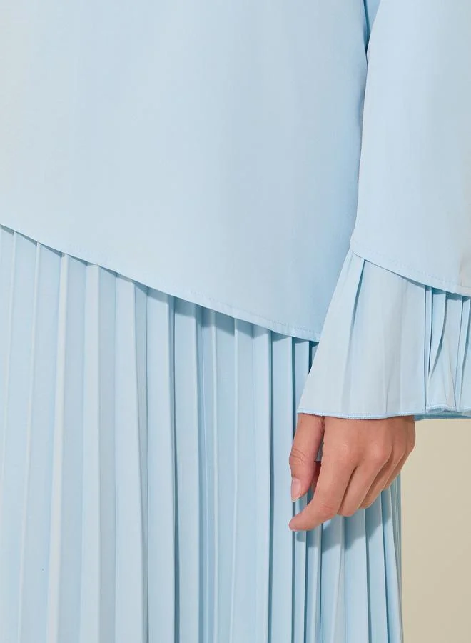 Take Two Pleated Maxi Dress