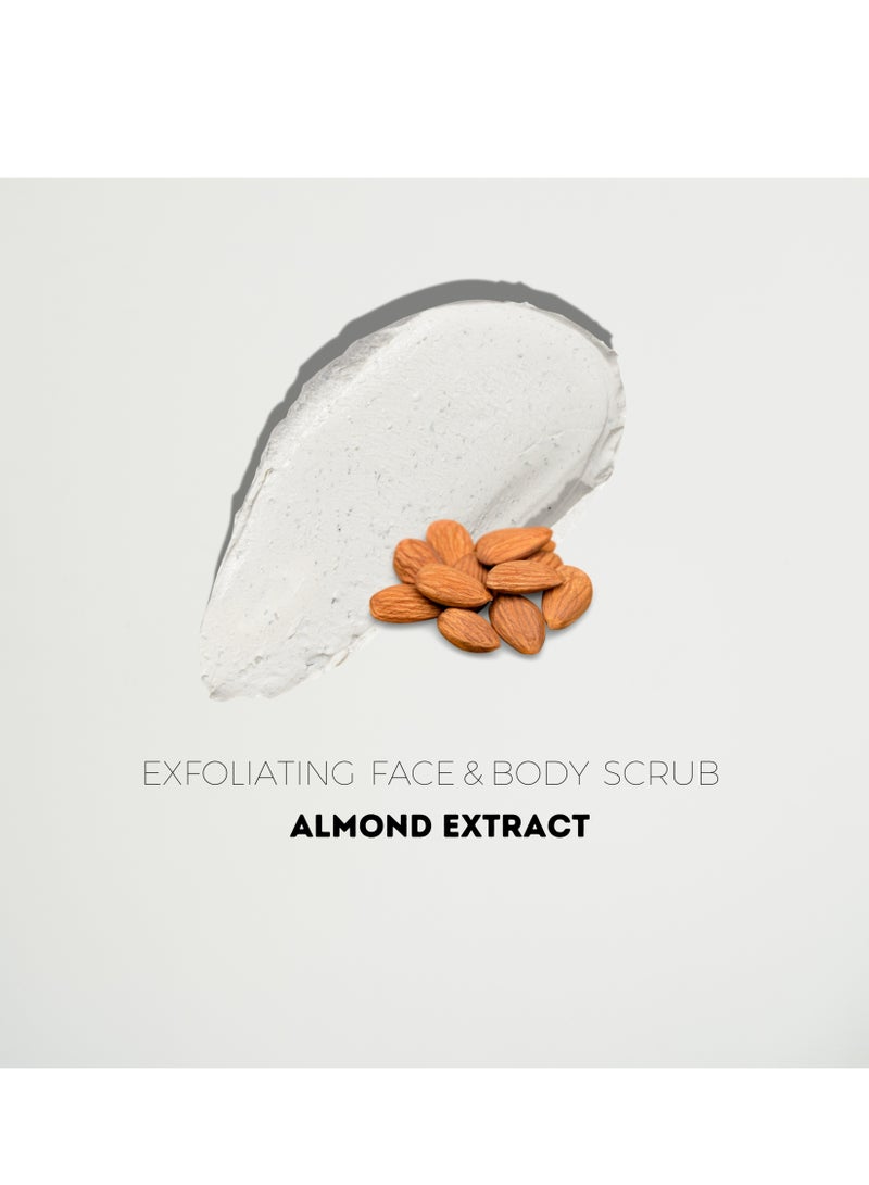 KREM KAP Body & Face Scrubbing & Exfoliating, With Almond Extracts, For All Skin Types, Remove Dead Skin, Increase Skin Smoothness, 500 ml - Image 3