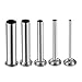 HAKKA BROTHERS HAKKA BROTHERS 5 Sizes stainless steel Funnels Attachment for Manual Sausage Stuffer  - Image 2