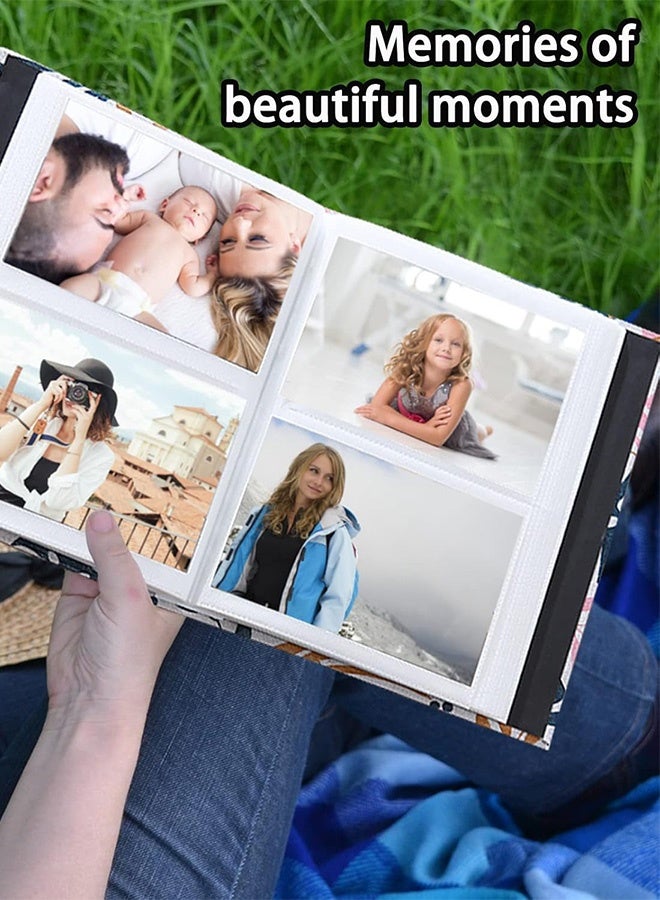 Bukela 200 Pockets Foil Stamping Photo Album for 6 Inches Photos Portable Photo Album for Family Wedding Boys Girls - Image 5