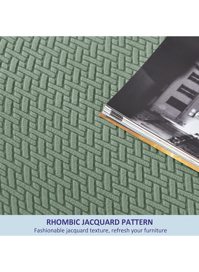 عام 4 قطع غطاء كنب قابل للمد - غطاء كرسي فردي واقي للأثاث الناعم، أغطية كراسي مرنة بتصميم الجاكارد - Image 3