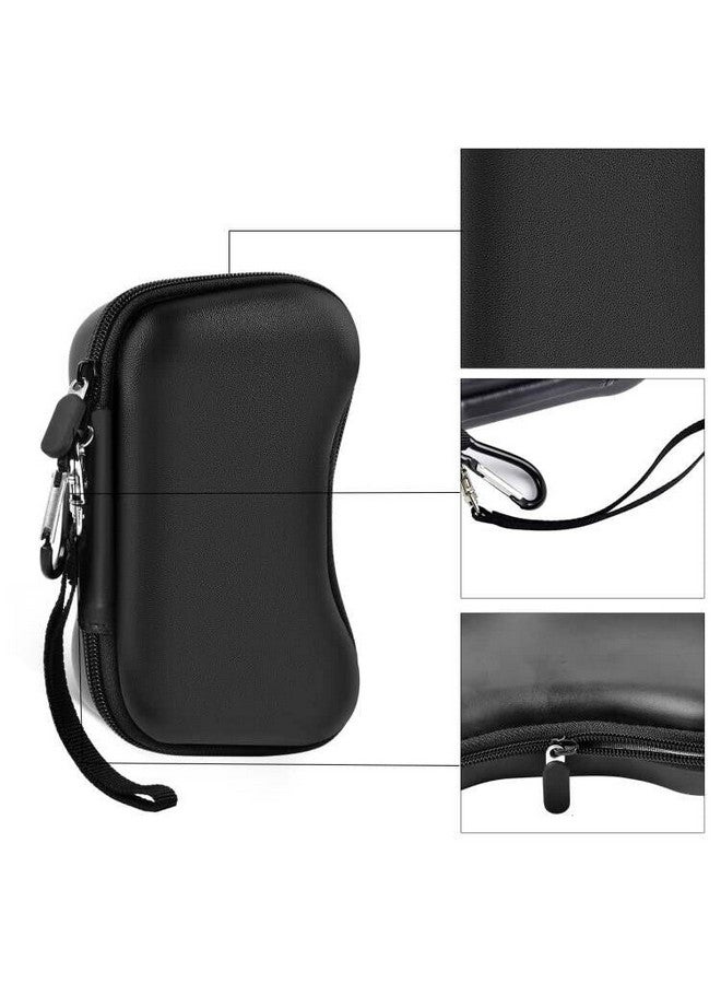 casmilee Case Compatible With Backbone One Mobile Gaming Controller, Handheld Gaming Console Portable Travel Holder, Extra Mesh Pocket For Cables Power Bank Accessories Black  - Image 4
