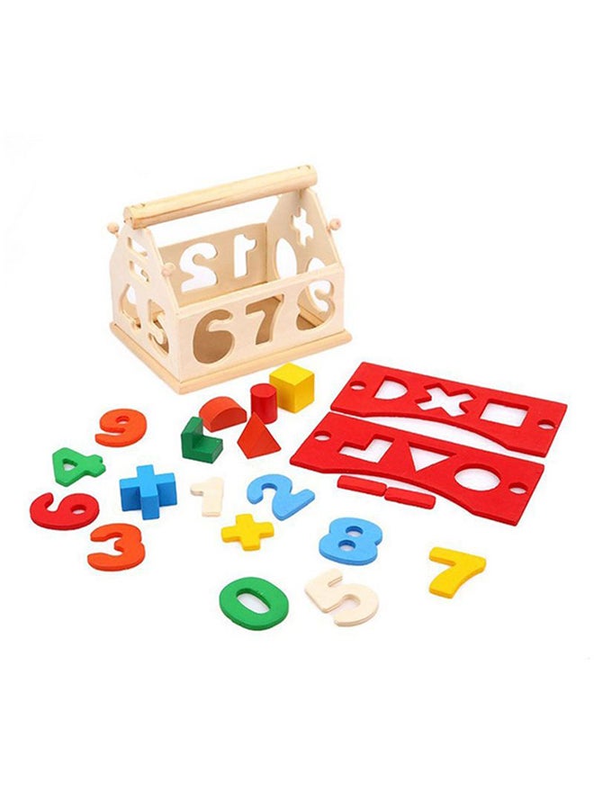 Hollow Number Room Counting Early Learning Toy One Size  - Image 3