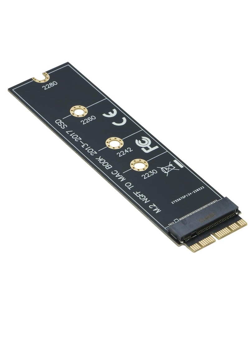 Generic M.2 NVMe SSD to 12+16 Pin Upgrade Adapter for MacBook Air (2013-2017) A1465 A1466 and Mac Pro (Late 2013-2015) (EPL-404HS-5pcs)  - Image 1