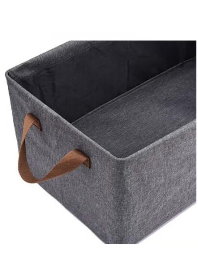 6PCS Large Foldable Closet Storage Organizer Clothes Storage and Organization Box Closet Storage Box with Carrying Handles Thickened Steel Frame Toy Organizer Box for Clothes Wardrobe Home Bedroom