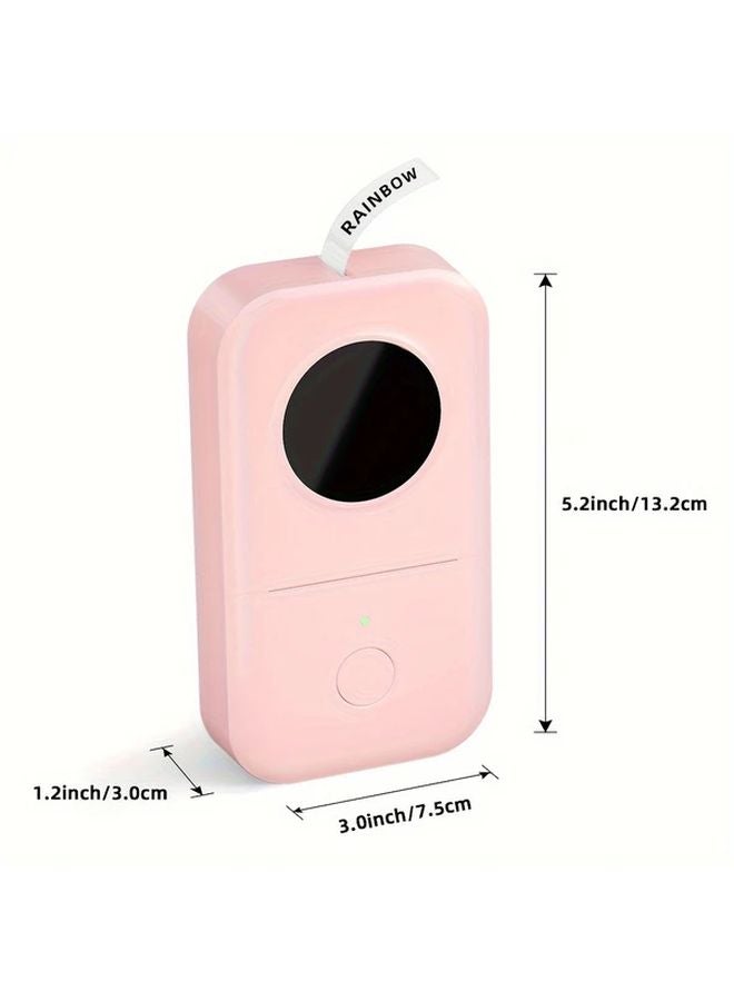 Pink D30 Mini Label Maker Portable Wireless Rechargeable With Multiple Templates - Image 4