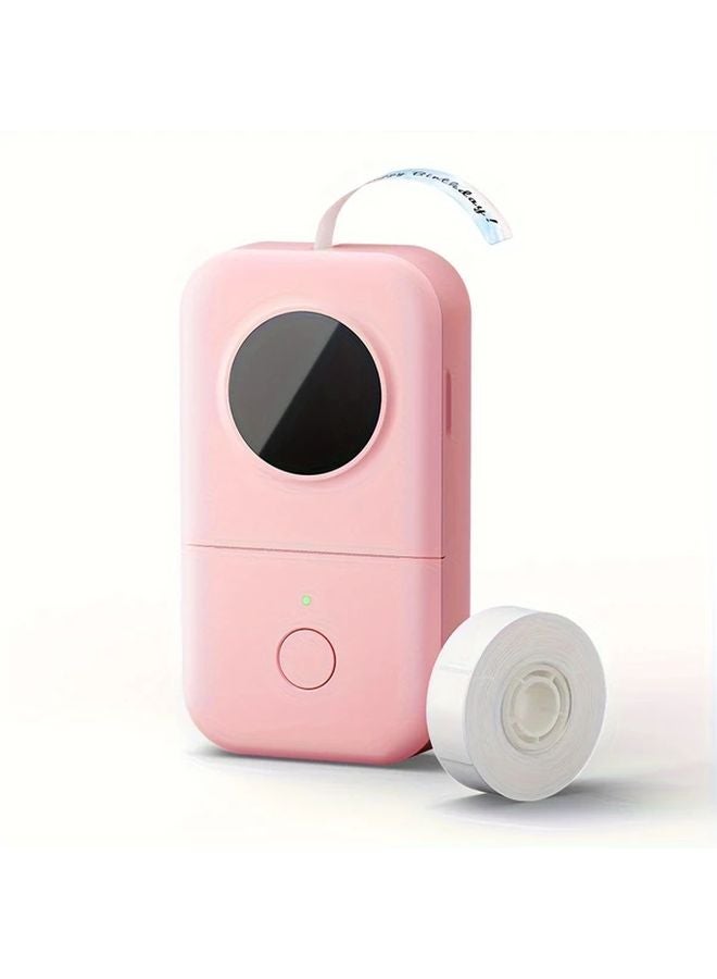 Pink D30 Mini Label Maker Portable Wireless Rechargeable With Multiple Templates - Image 1
