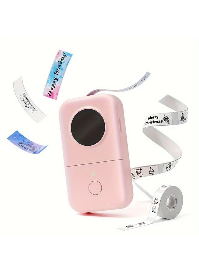 Pink D30 Mini Label Maker Portable Wireless Rechargeable With Multiple Templates - Image 3