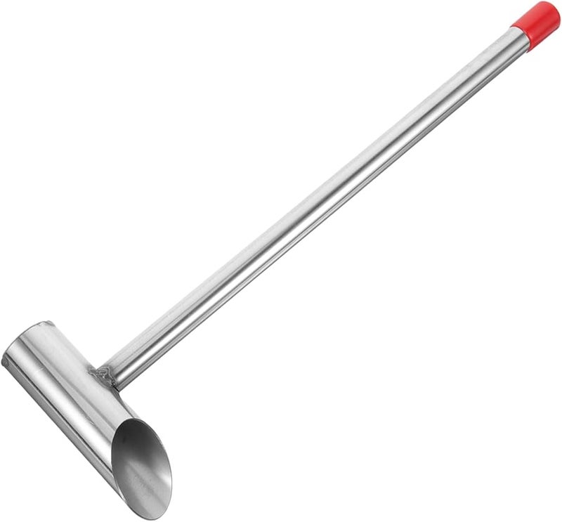 Stainless Steel Sugar Spoon Long Handle Marshmallow Scoop Candy Floss Machine Accessory - Image 1