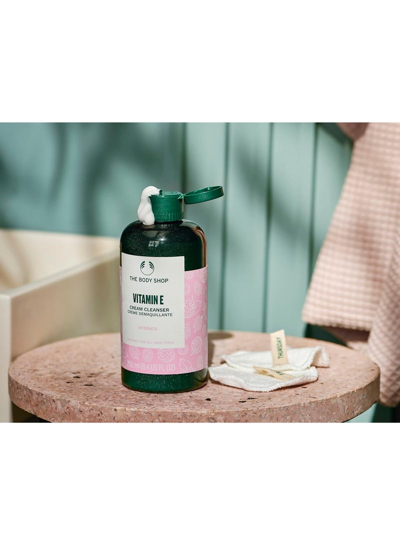 THE BODY SHOP VITAMIN E CREAM CLEANSER 250ML - Image 4