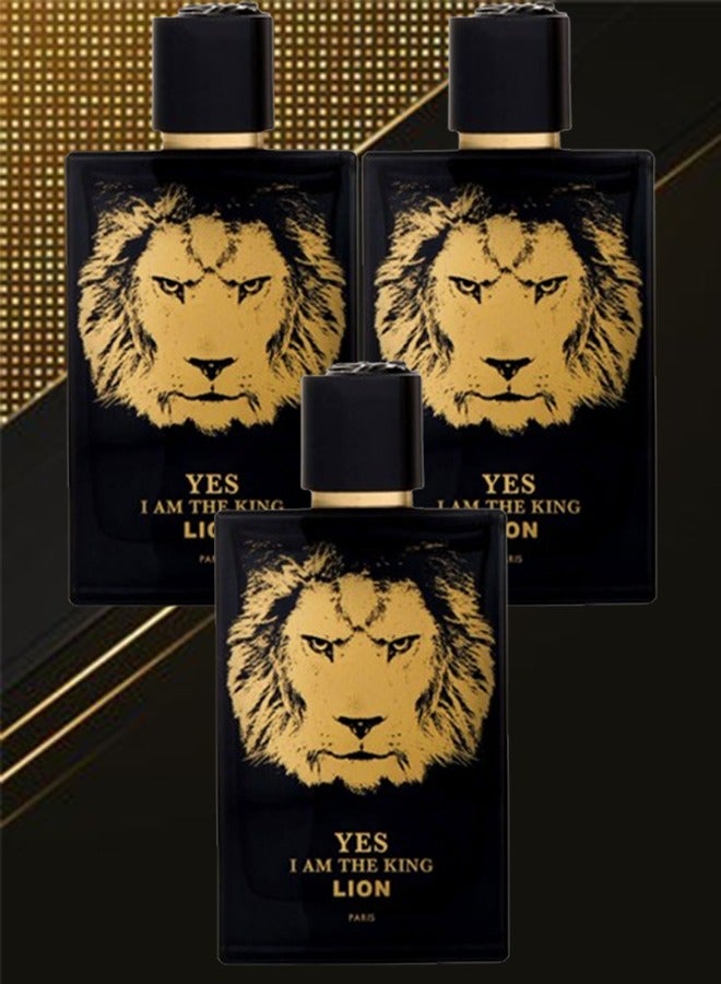 باريس 3 قطع عطر يس آي آم ذا كينغ ليون 100 مل - Image 1