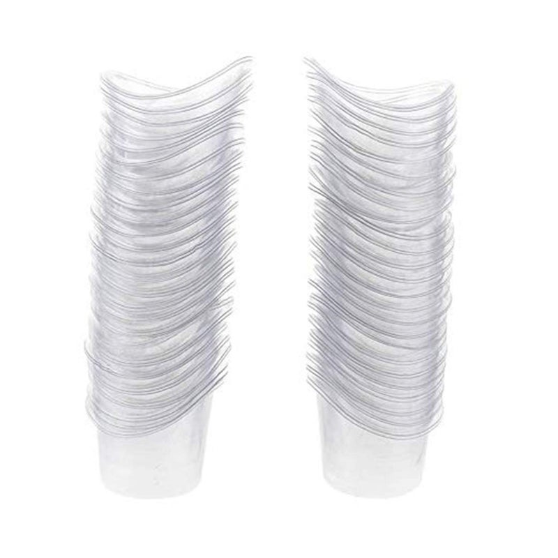 YouU Non Sterile Eye Wash Cups Portable Disposable Measuring Cup 5ml/8ml Eye Flush Cleaning Cups Vials for Storage or First Aid Kit Use (50 pcs/Plastic) - Image 1