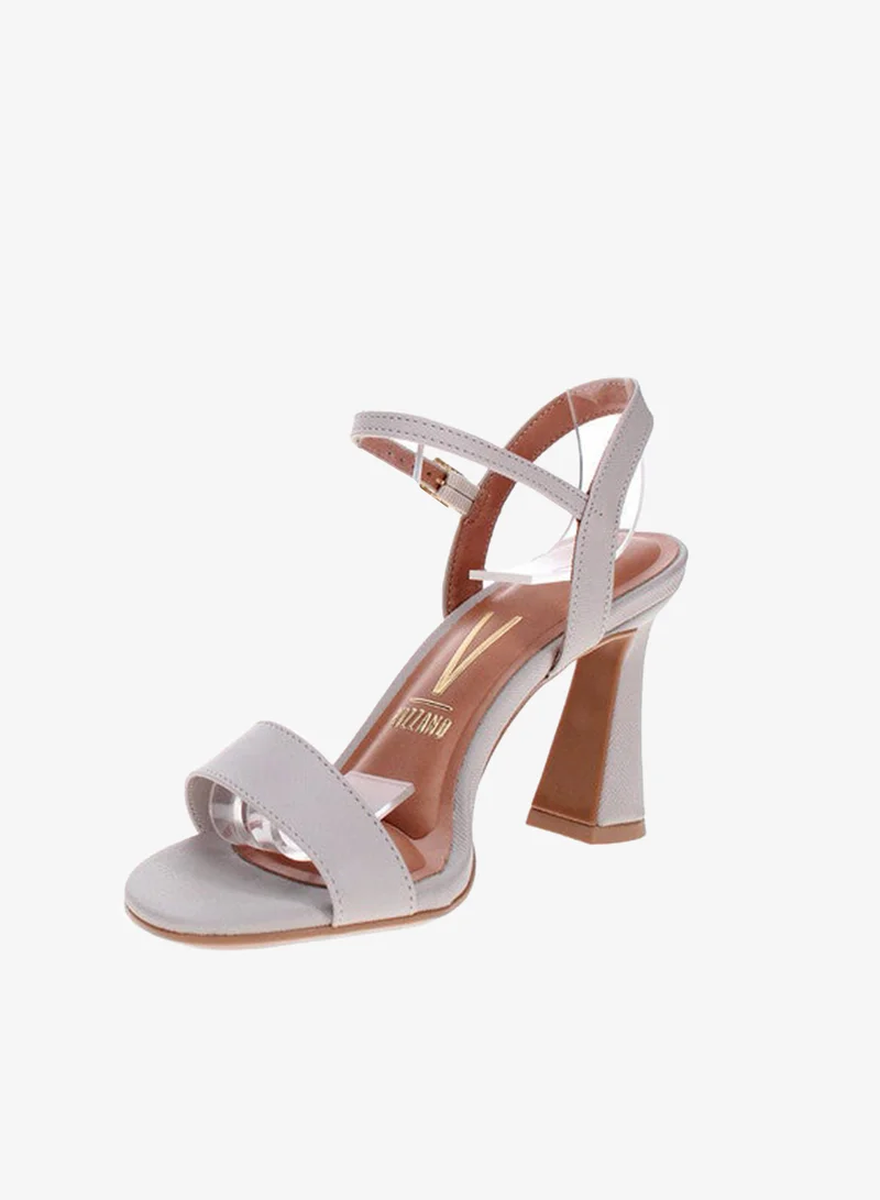 VIZZANO Vizzano Ladies High Heel Sandals Grey | Made In Brazil