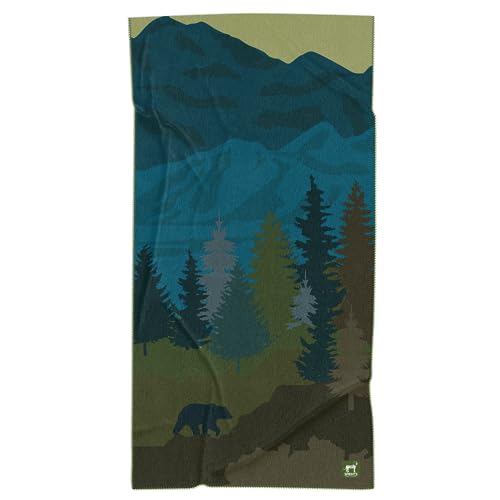 Sprints Athletic Running Towel, Full-Sized, Car Seat Cover - Performance Microfiber… (Grizzly Guide) - Image 1