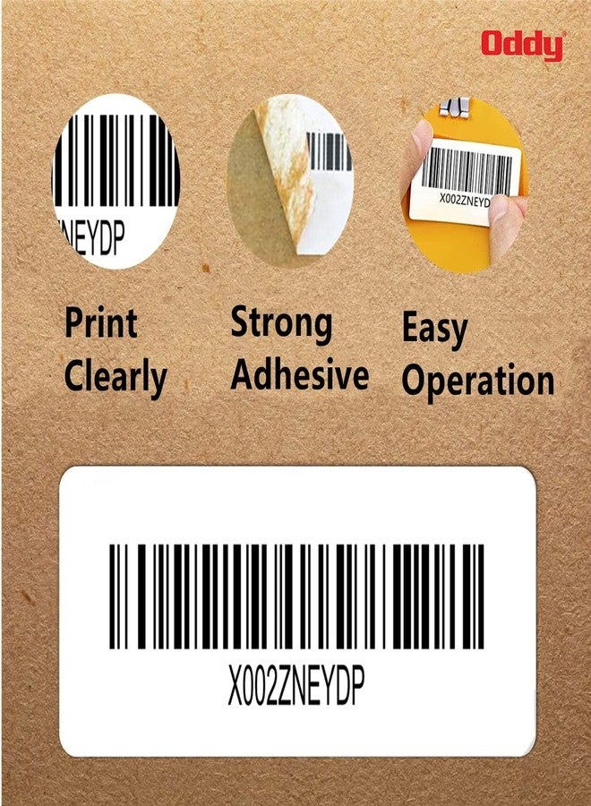 Oddy A4 Self Adhesive Paper Label Stickers for Laser & Inkjet Printers - 21 Labels per Sheet - Pack of 100 Sheets - for Shipping, Address, Folders, Industrial use - Image 5