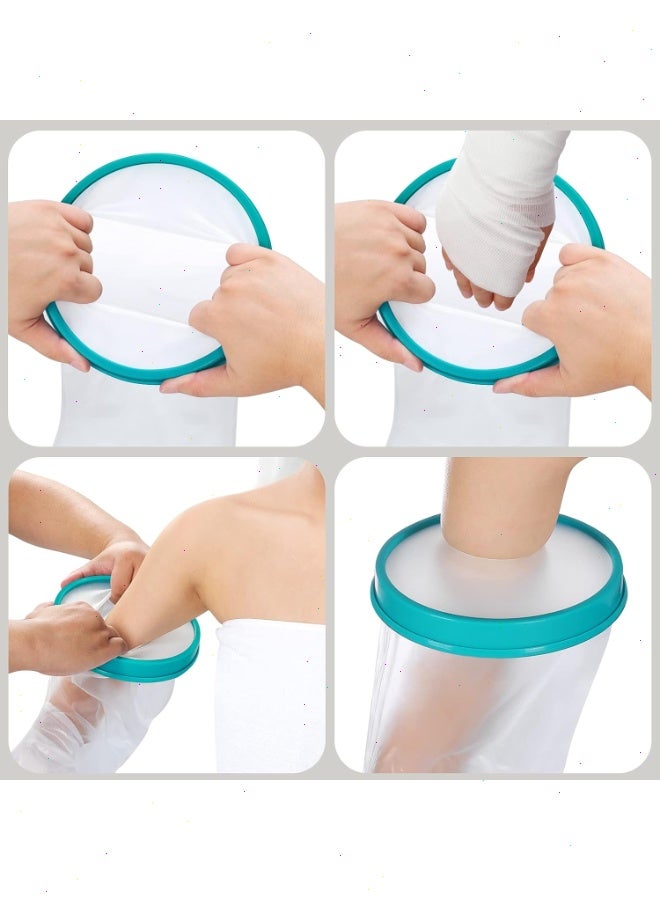 Yoawllty Arm Cast Covers for Shower, Wound Protector for Bath, Waterproof & Durable Dry Protection for Arms, Hands, Wrists, Elbow, Finger - Image 4