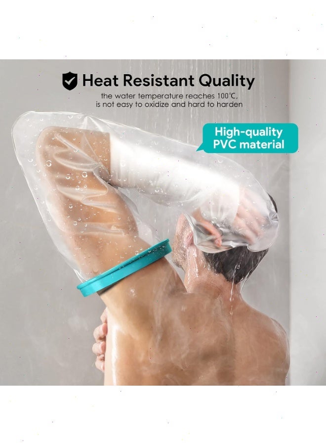 Yoawllty Arm Cast Covers for Shower, Wound Protector for Bath, Waterproof & Durable Dry Protection for Arms, Hands, Wrists, Elbow, Finger - Image 3