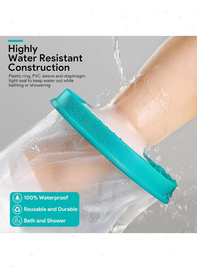Yoawllty Arm Cast Covers for Shower, Wound Protector for Bath, Waterproof & Durable Dry Protection for Arms, Hands, Wrists, Elbow, Finger - Image 2