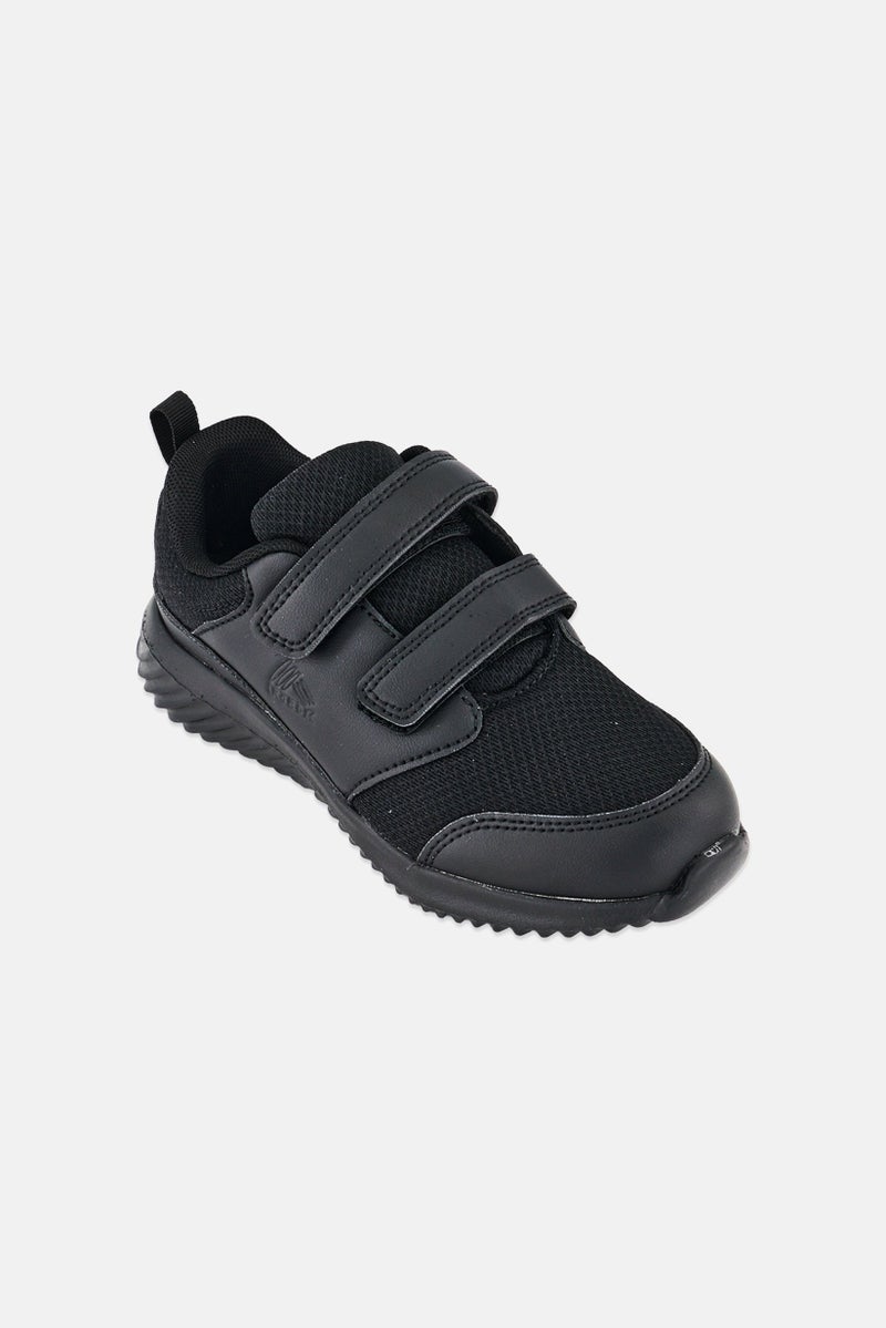 RBX Kids Girl Velcro Closure Shoes, Black - Image 1
