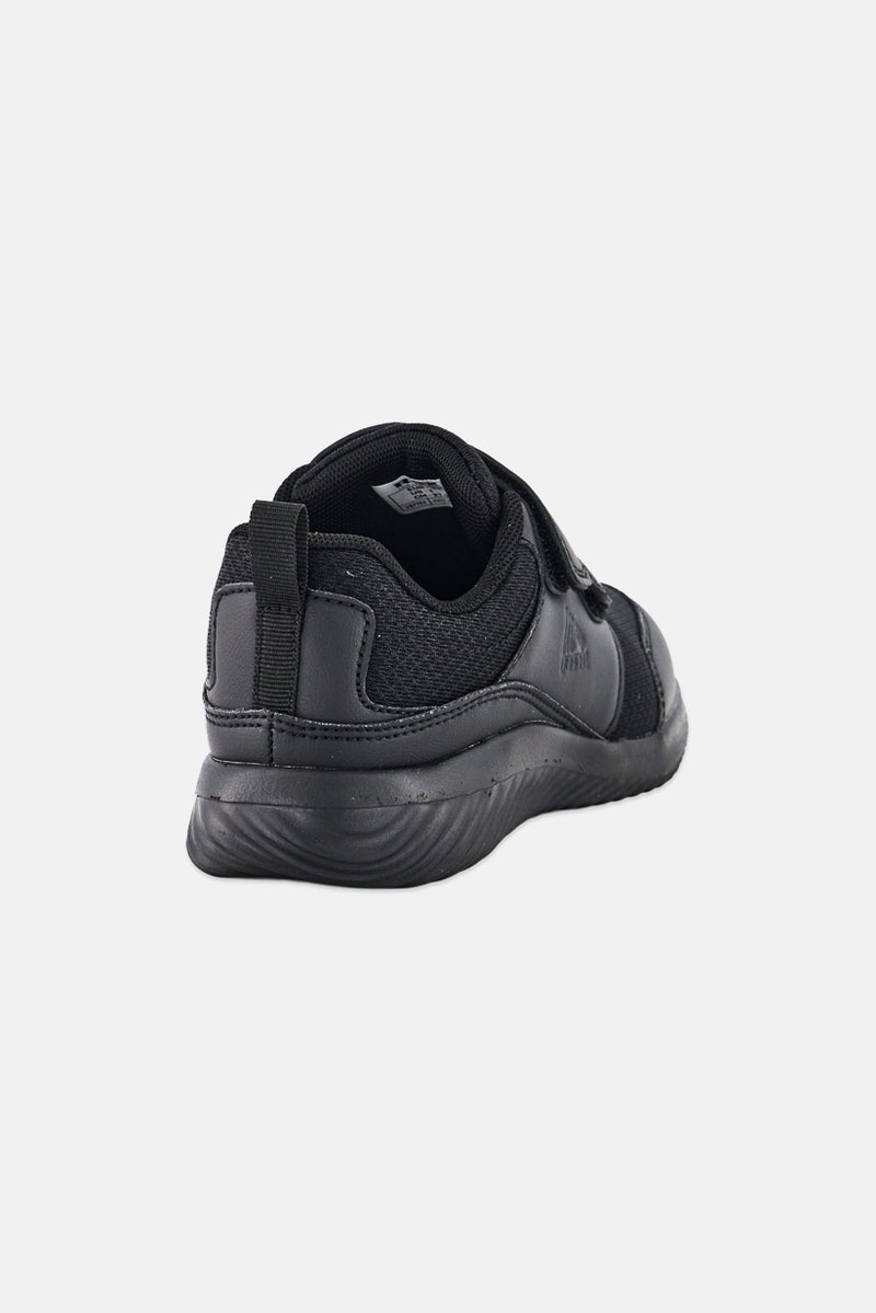 RBX Kids Girl Velcro Closure Shoes, Black - Image 3