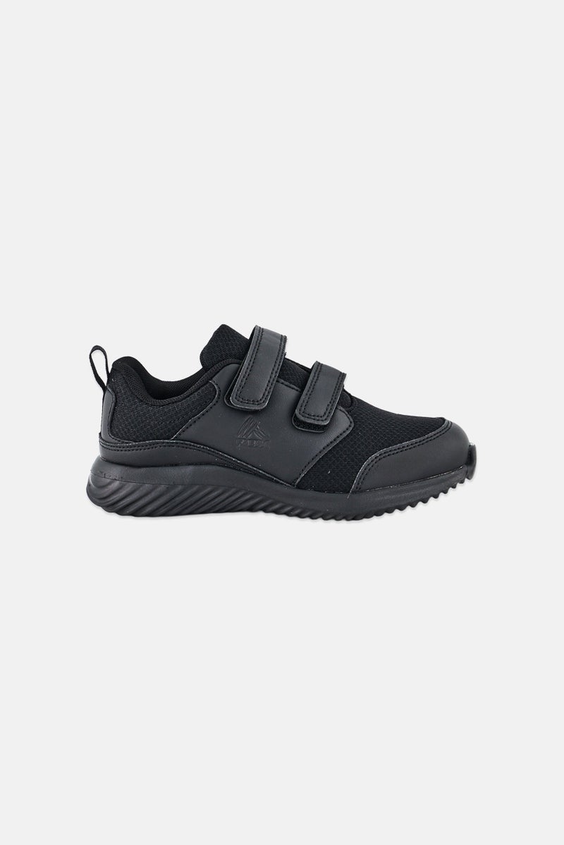 RBX Kids Girl Velcro Closure Shoes, Black - Image 4