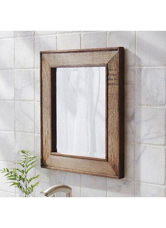 Art Wood wall mirror 