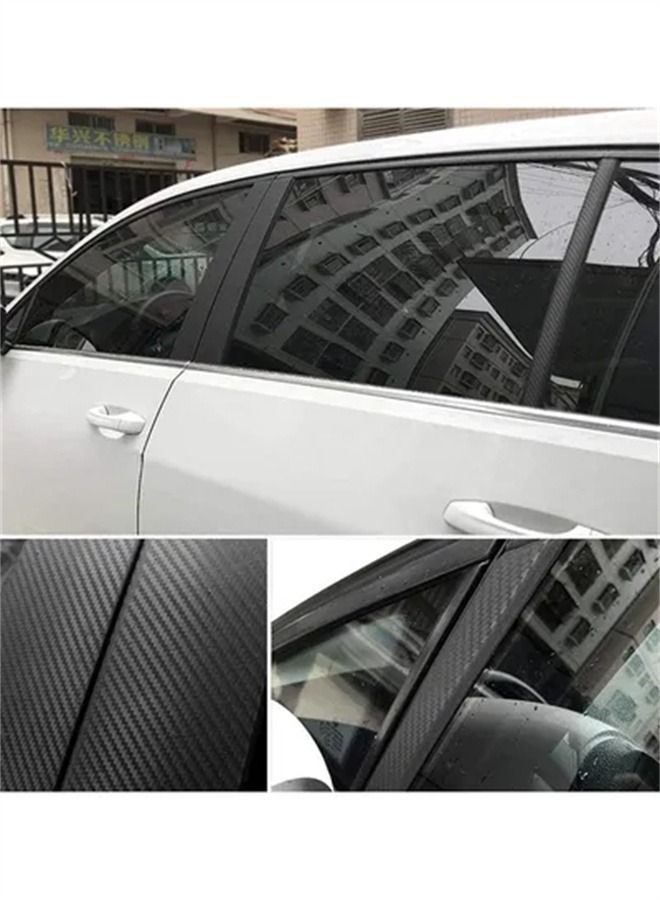 BLOOMING TIME 3D Carbon Fiber Vinyl Wrap Black - Image 3