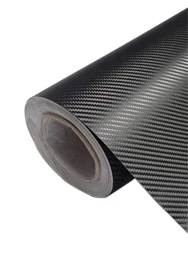 BLOOMING TIME 3D Carbon Fiber Vinyl Wrap Black - Image 2