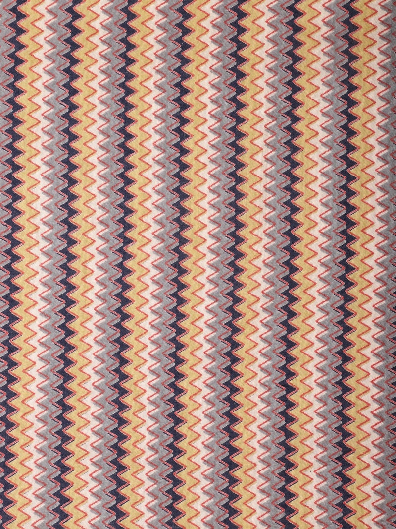 AKS Multi-Color Zig-Zag Print Fabric One Meter - Image 3