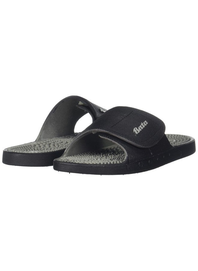 Bata Men's ALFRED Mule Slippers (8726490_BLACK_8 UK) - Image 2