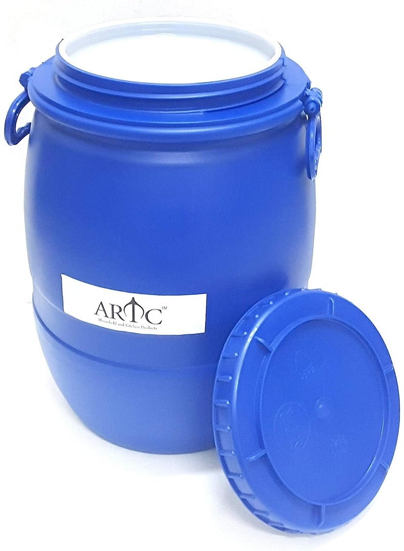 ARTC Multipurpose Round Container Storage Jerry Can Blue 20Liters - Image 3