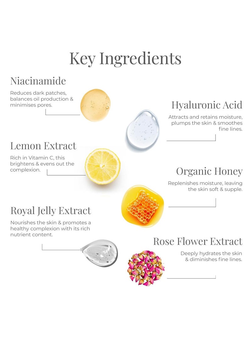Forest Essentials Delicate Facial Cleanser Mashobra Honey, Lemon & Rosewater (Face Wash) - Image 3
