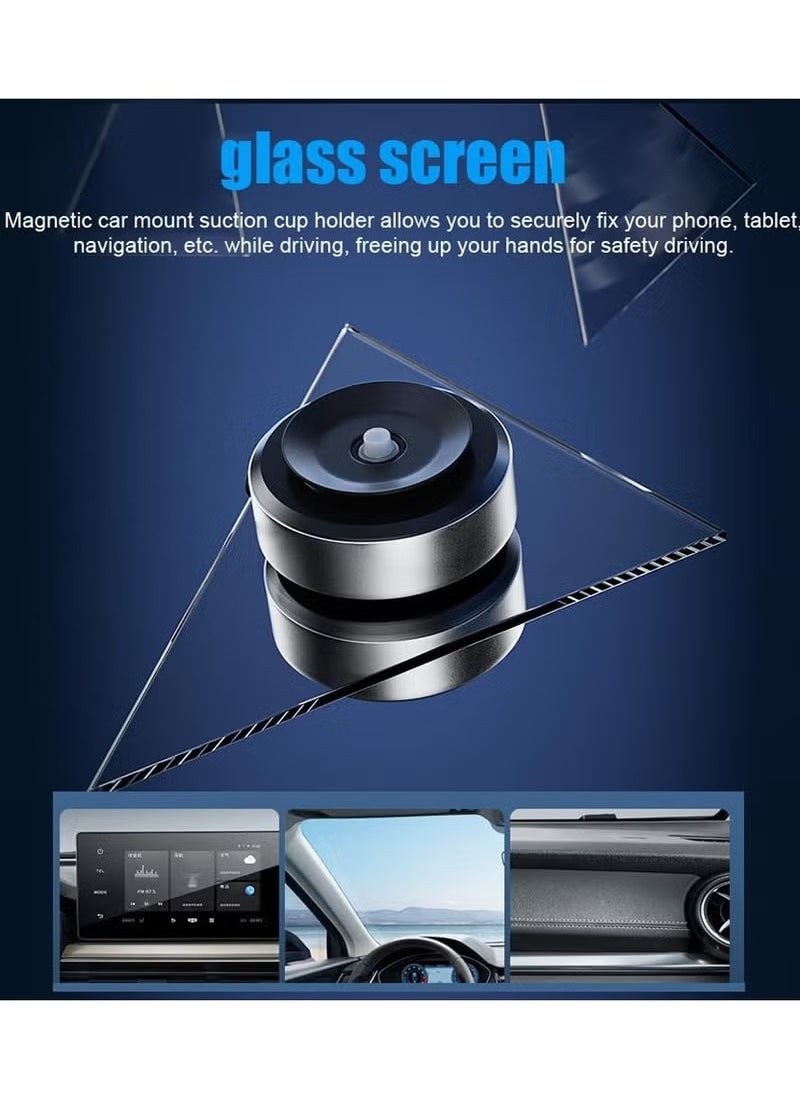 Jourvent Magnetic Car Phone Holder with Suction Cup, Easy and Secure Phone Holder that Snaps Anywhere  - Image 4