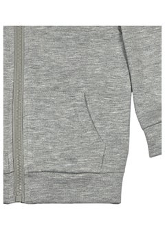 Baby Co. Grey Light Sports Jacket (Zip-up Hoodie)  - Image 2