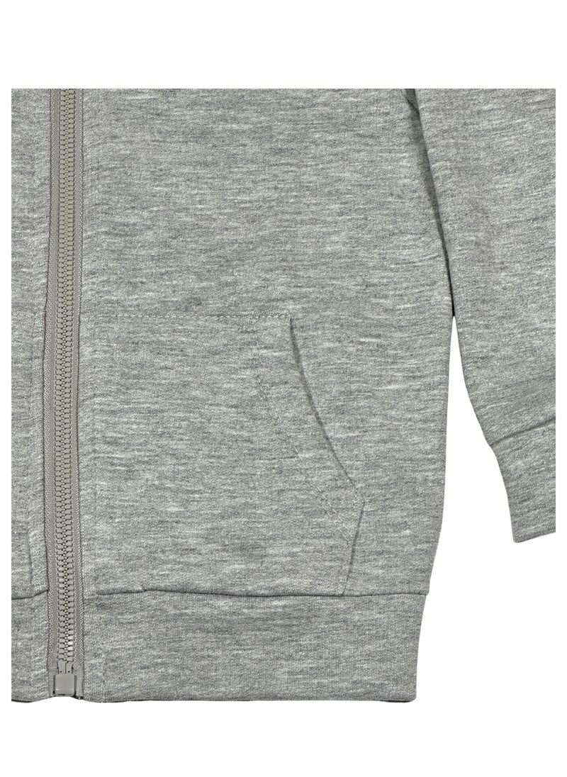 Baby Co. - Grey Light Sports Jacket (Zip-up Hoodie) - Image 1