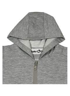 Baby Co. Grey Light Sports Jacket (Zip-up Hoodie)  - Image 3