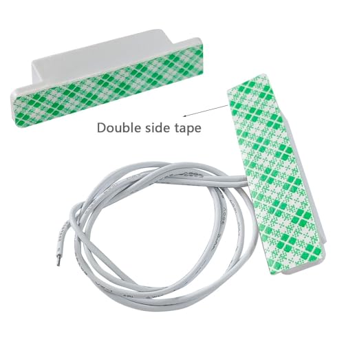 WESUA 5 Sets Magnetic Contacts Wired Window Door Contact Sensor Magnetic Reed Switch NC Surface Mounted Alarm Switch Sensor - Image 4