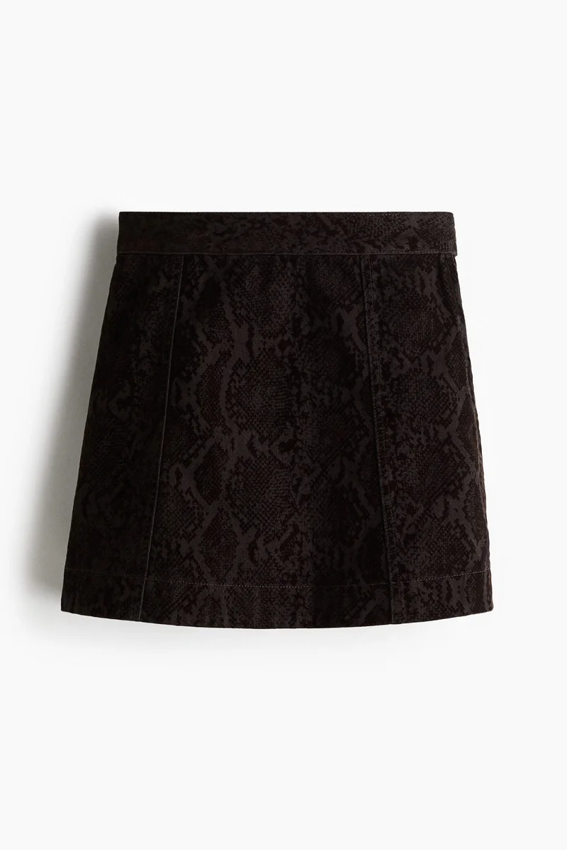 H&M Denim mini skirt