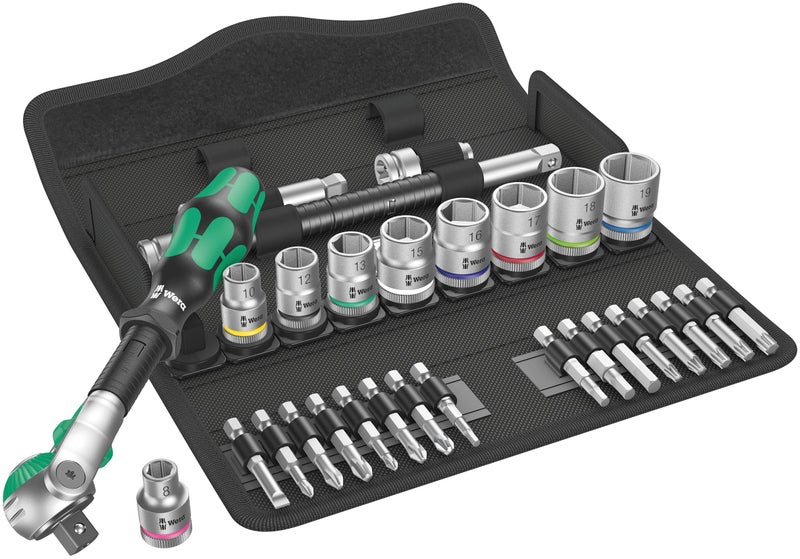 Wera 8100 SB 6 SPEED 3/8 29 PC 3/8" DRIVE METRIC - Image 1